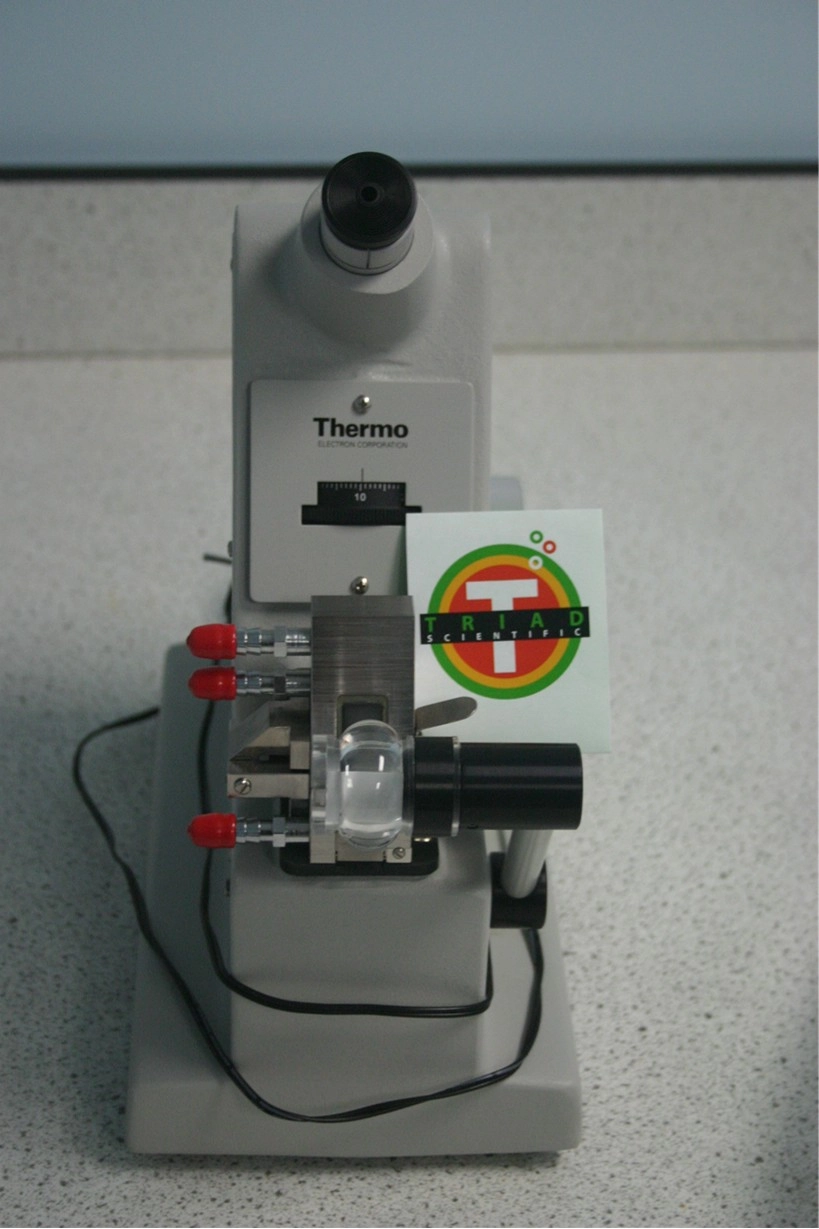 Thermo Scientific Tabletop Abbe 3L Refractometer Thermo Scientific 334610 Fisher Scientific 13-963 F
