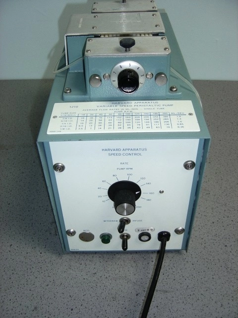 Harvard Apparatus Variable Speed Peristaltic Pump 1210