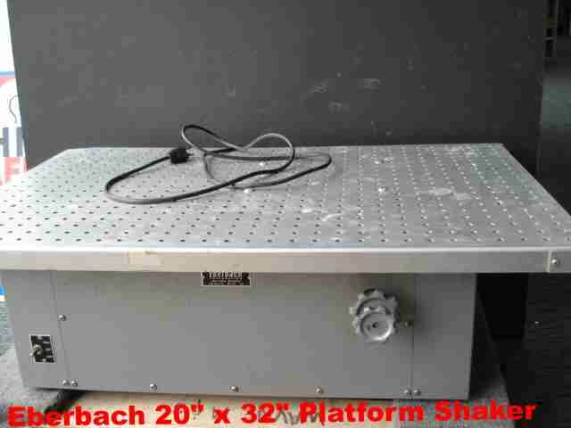 Eberbach 20 x 32 Platform shaker
