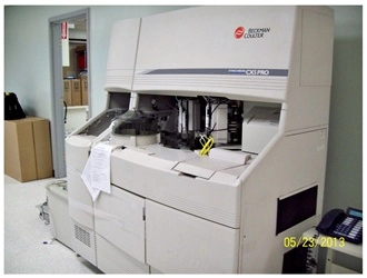 Beckman Coulter SYNCHRON CX5 PRO used   - state-of-the-art chemistry analyzer  - features  Automatic clot detection for unint