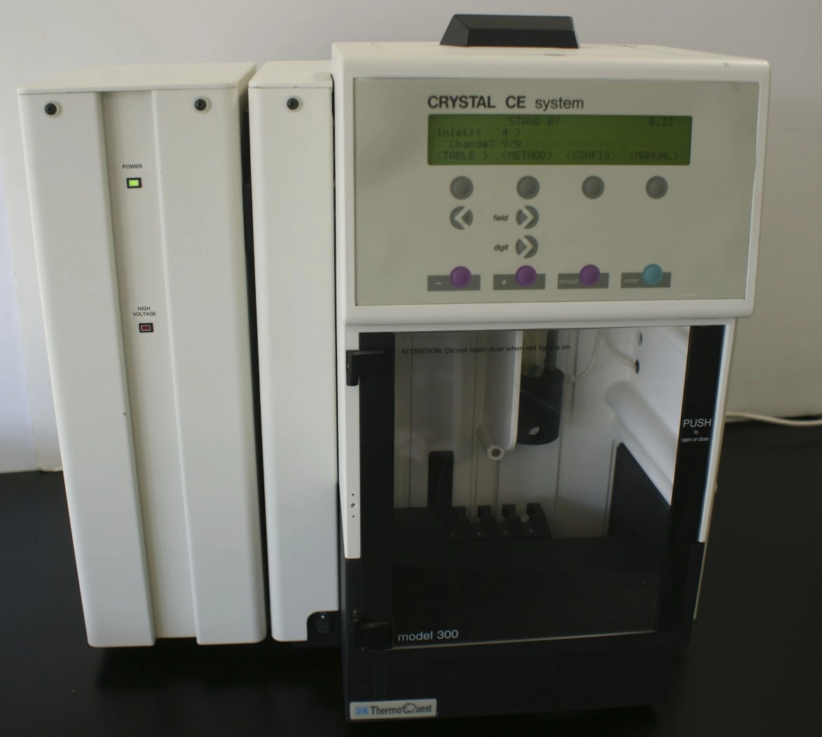 ThermoQuest Model 300 Crystal CE system System ThermoQuest 300 Capillary Electrophoresis System ThermoQuest CRYSTAL CE system