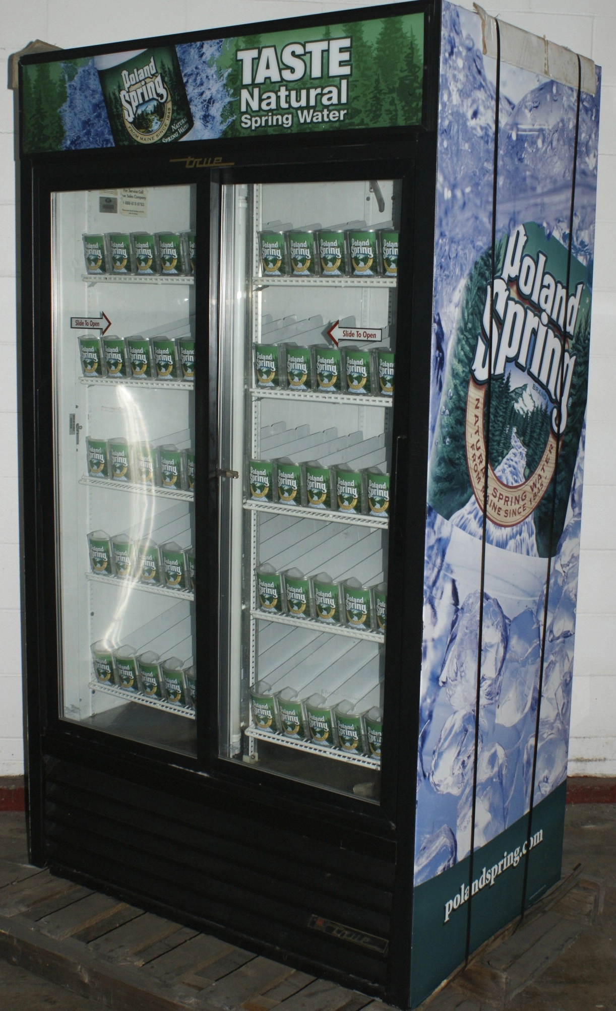 Poland Spring Refrigerator TRUE Refrigerator