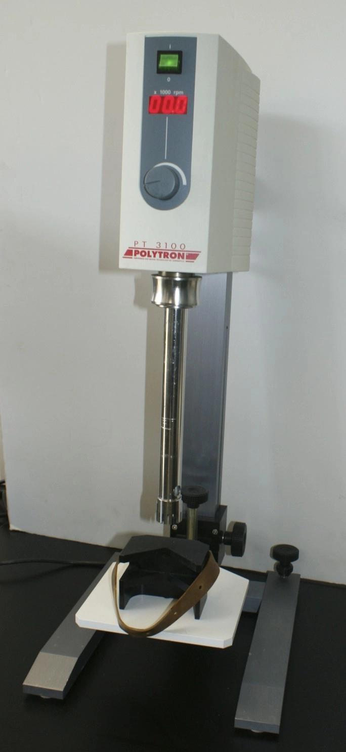 Polytron Homogenizer PT 3100 with stand Polytron PT3100 Homogenizer Polytron PT-3100 Homogenizer used with mixing head