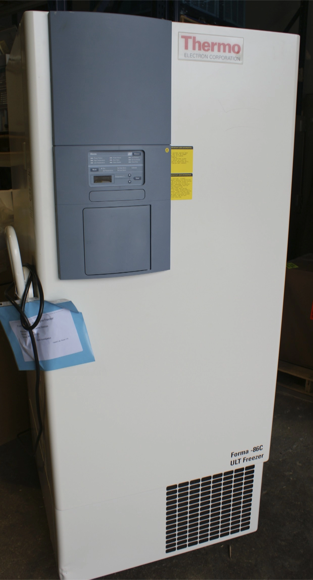 Thermo Forma 904 Freezer -86 Celsius Thermo Model 904