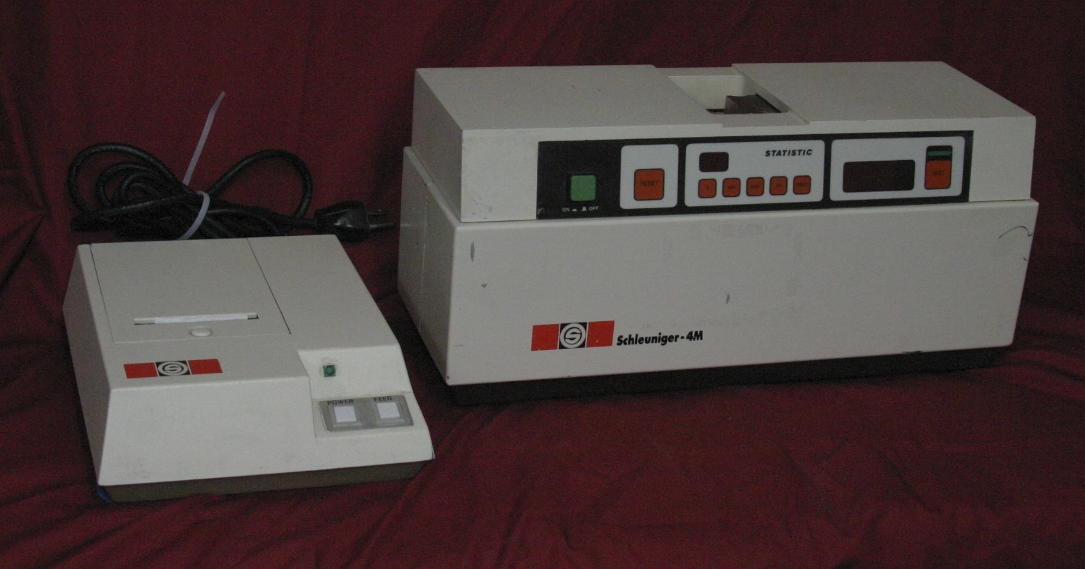 Schleuniger 4M Hardness Tester with Printer and Cable