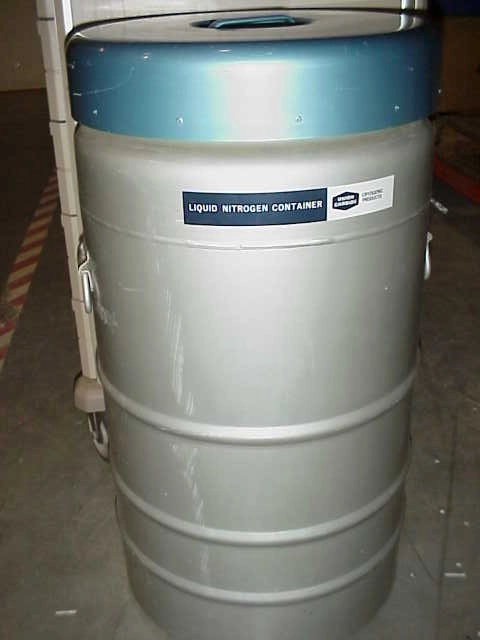 used Union Carbide Liquid Nitrogen Container -used for liquid nitrogen storage for atmospheric working parts- ON SALE and Ava