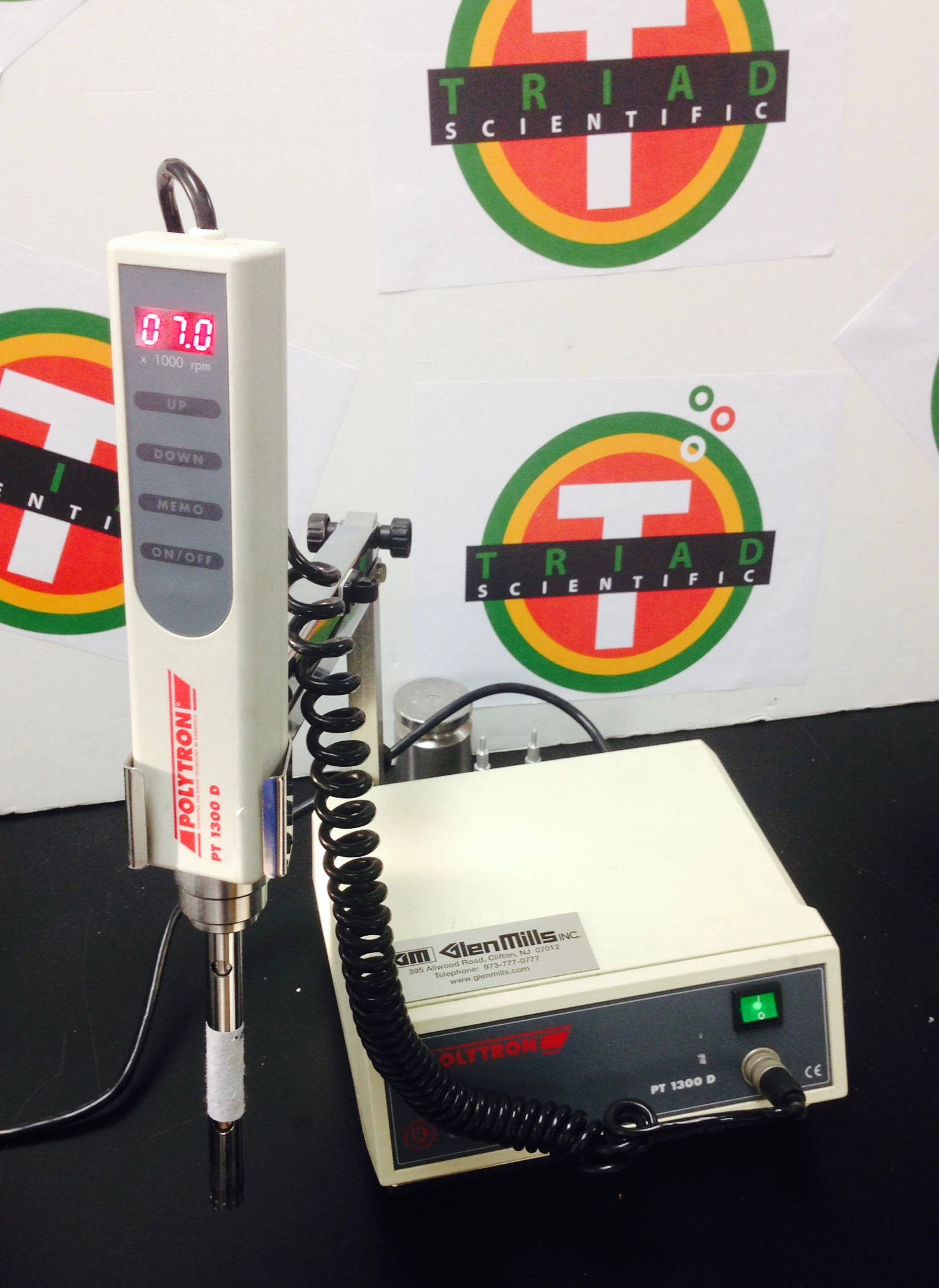 POLYTRON PT 1300D Handheld Homogenizer Kinematica Homogenizer Polytron PT3100D used with Stand AND GENERATOR  These handheld