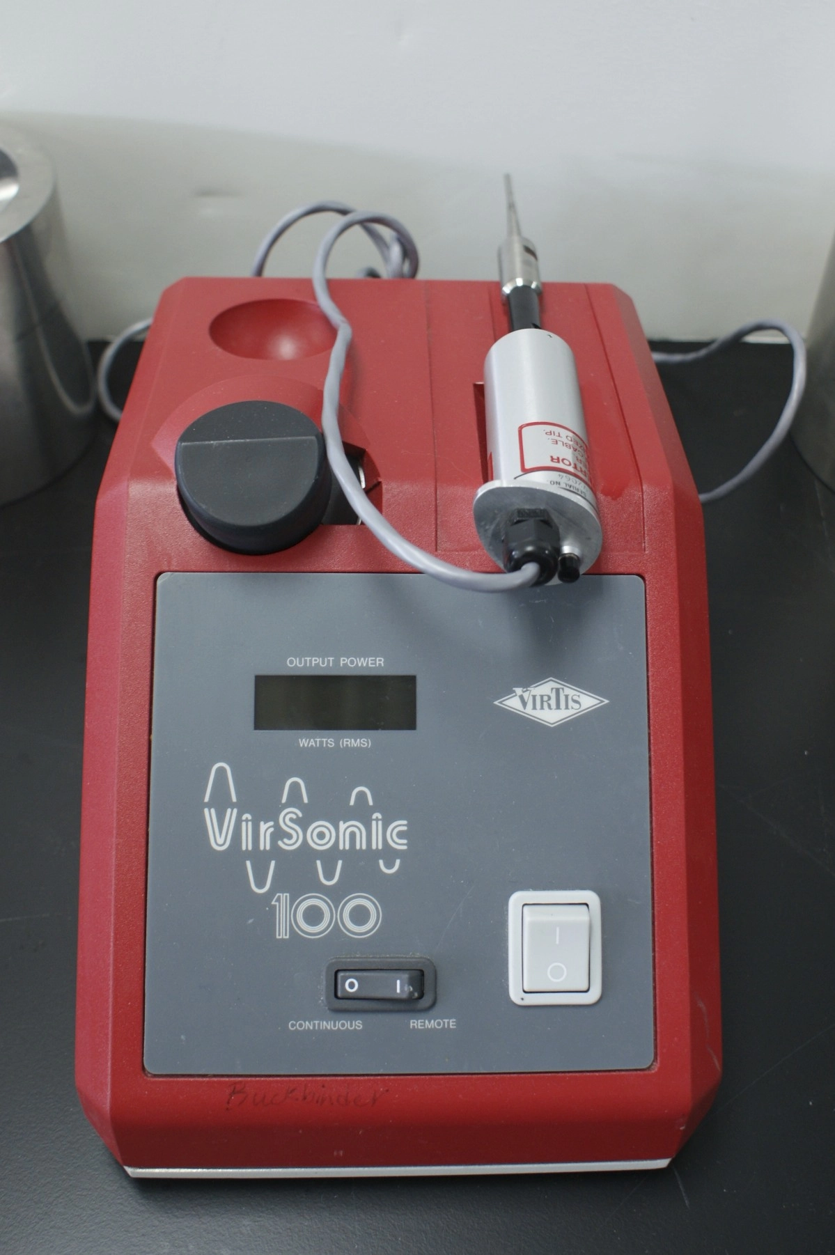 Virtis Virsonic 100 Virtis 100 Virtis 346411 Sonic System Virtis Probe Sonicator System used nice mfg 81798