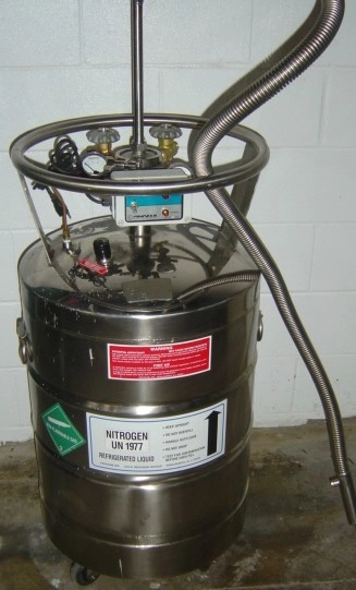 used Cryofab  Liquid Nitrogen Pressure Building System