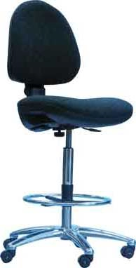 ESD Lab Chair Adjustable Stool