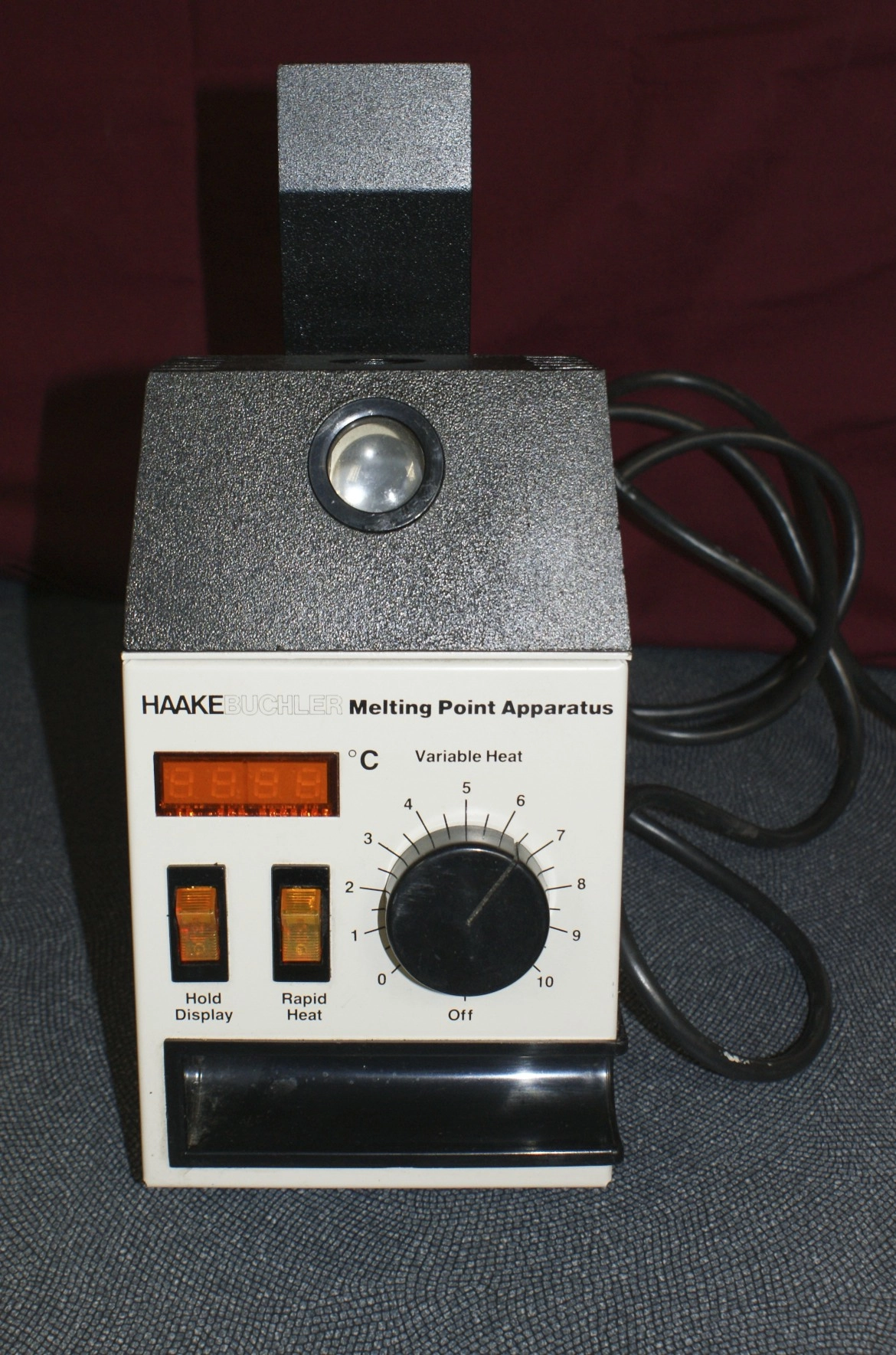 Haake Buchler Melting Point Apparatus HaakeBuchler Melting Piont Apparatus Digital  used