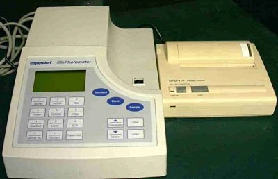 Eppendorf Biophotometer with DPU-414 Printer, tested