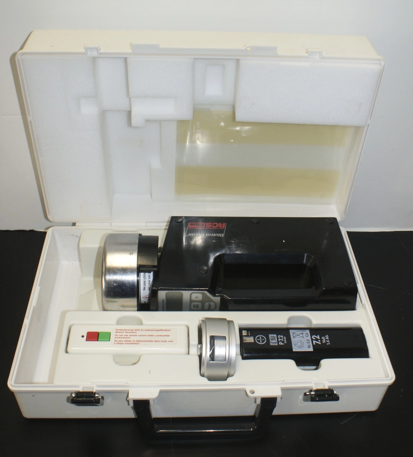 Biotest Air Sampler RCS Plus Biotest 940312 used Biotest RCS Plus Air Sampler used RC PLUS 940312 Biotest used