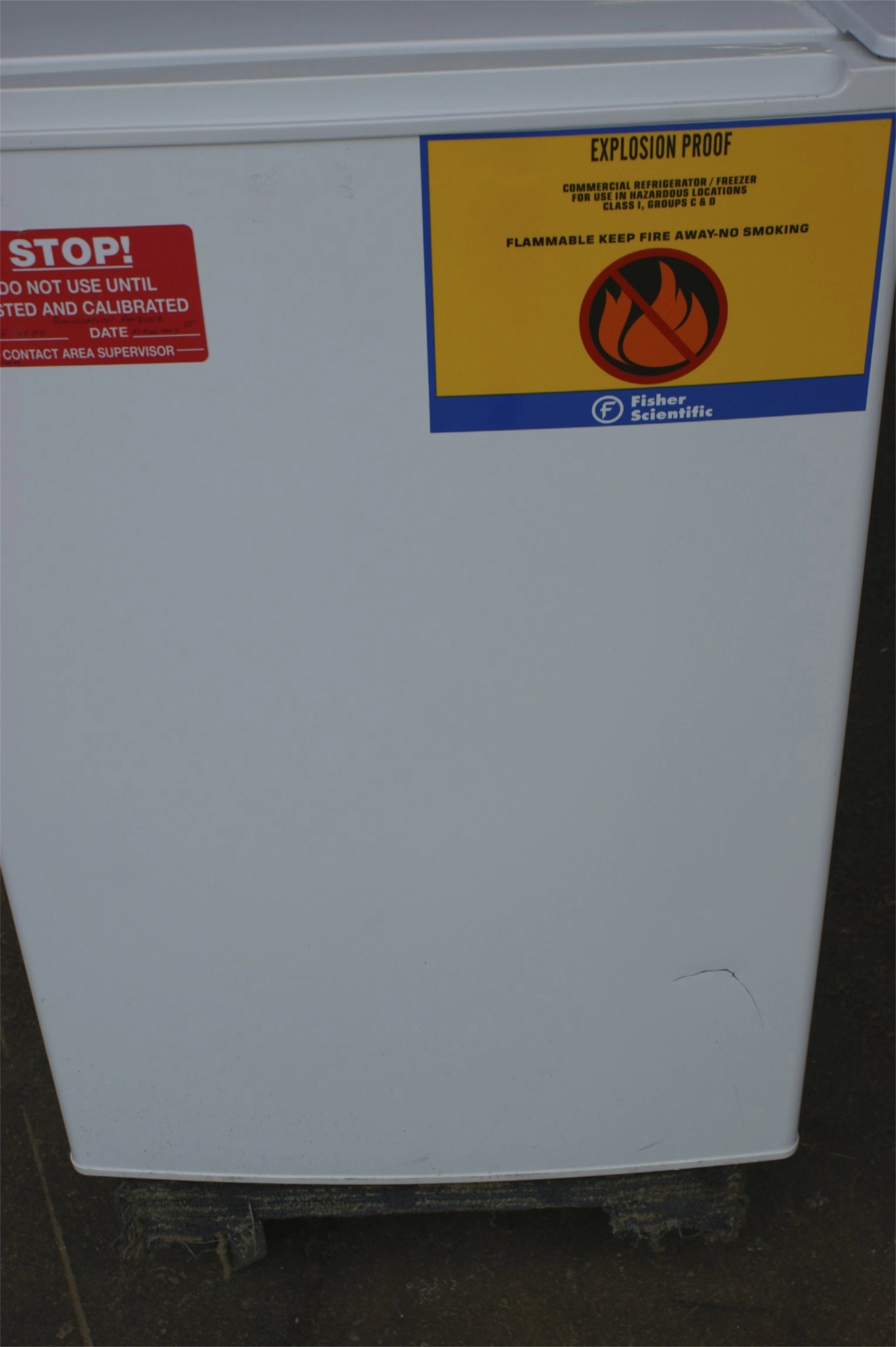 Explosion proof Refrigerator Fisher Scientific Explosion Proof