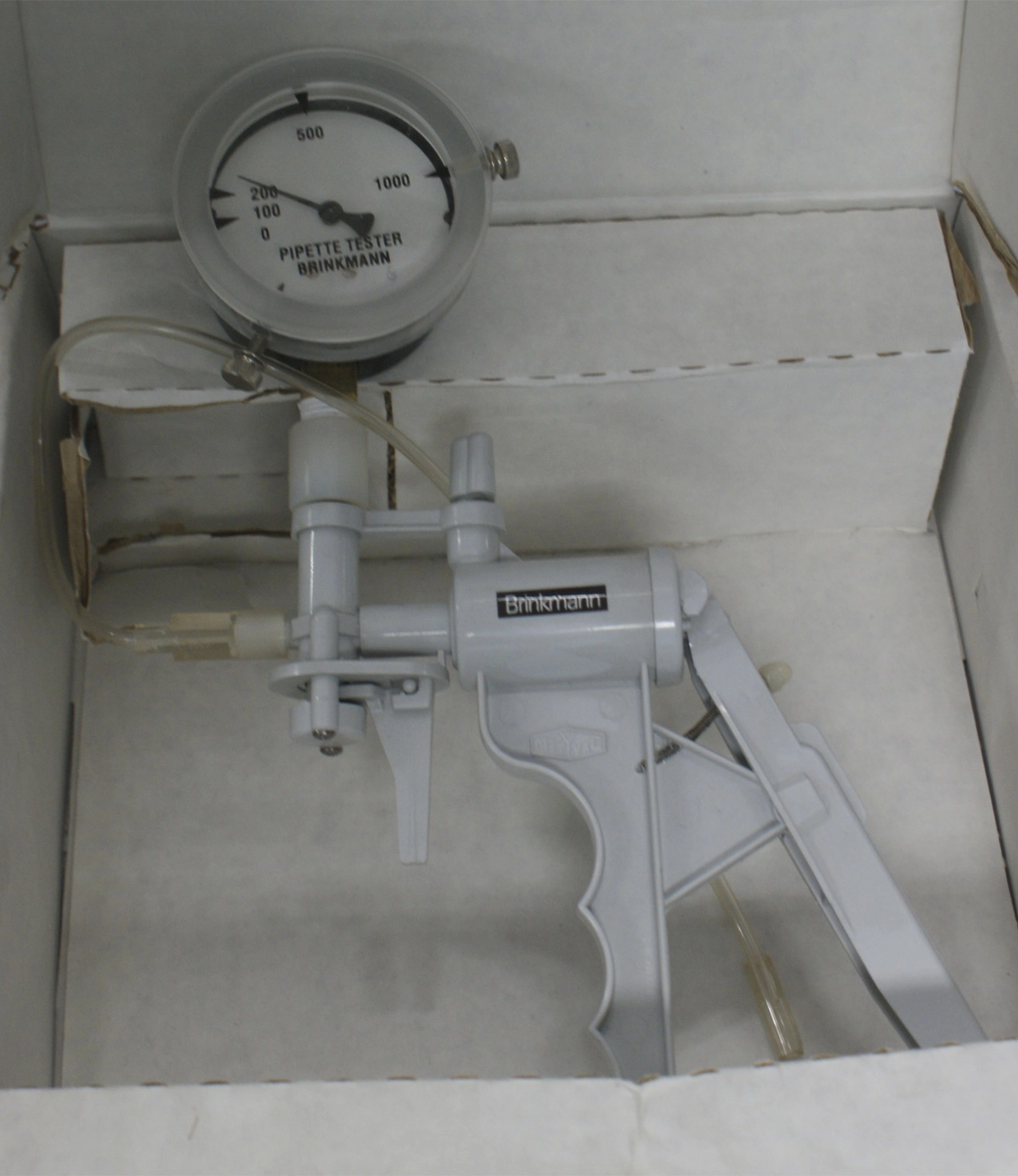 Brinkmann Pipette Tester used like new