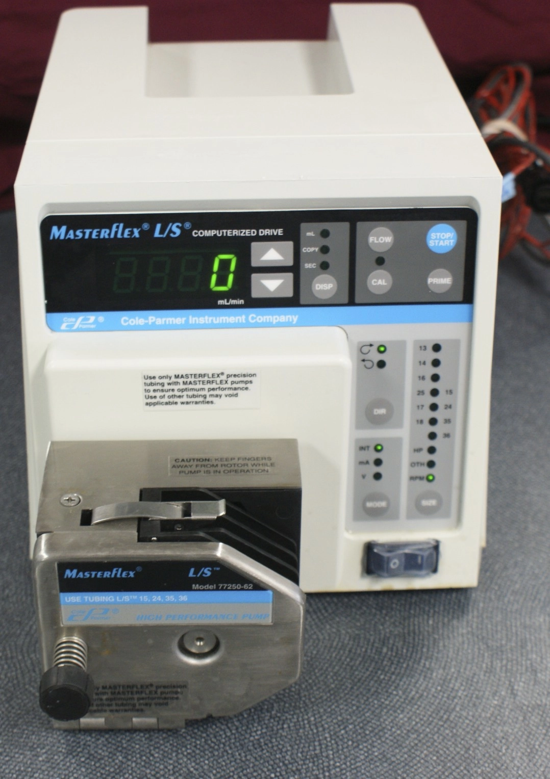 Masterflex L/S Computerized Dive with Pump Head used nice