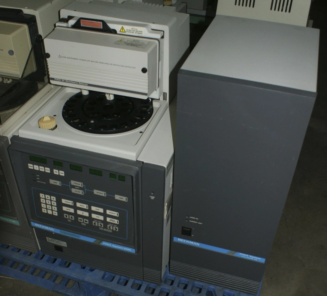 Beckman PACE 5500 with UV Detector and Beckman Laser Module 488  beckman 5500 Beckman 488 used nice