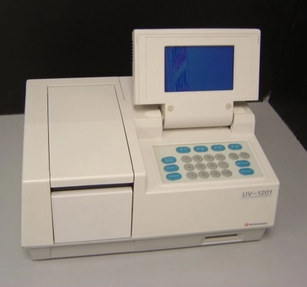 SHIMADZU UV-VIS Spectrophotometer UV1201  1, SHIMADZU UV-VIS Spectrophotometer  UV1201 1
