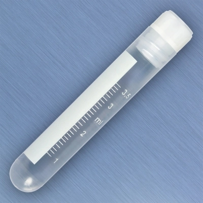 Globe Scientific CryoClear Vials, 4.0mL, STERILE, Internal Threads, Printed Graduations CS/500 3004