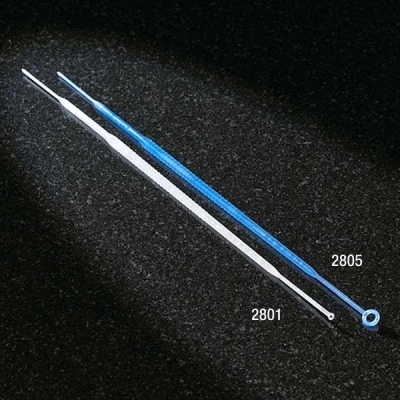 Globe Scientific Inoculation Loop, Flexible, 10uL with Needle, STERILE, Blue BOX/1000 2805