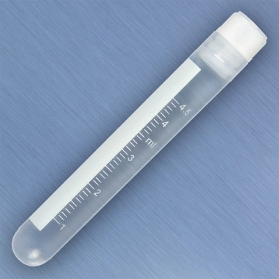 Globe Scientific CryoClear Vials, 5.0mL, STERILE, Internal Threads, Printed Graduations CS/500 3006