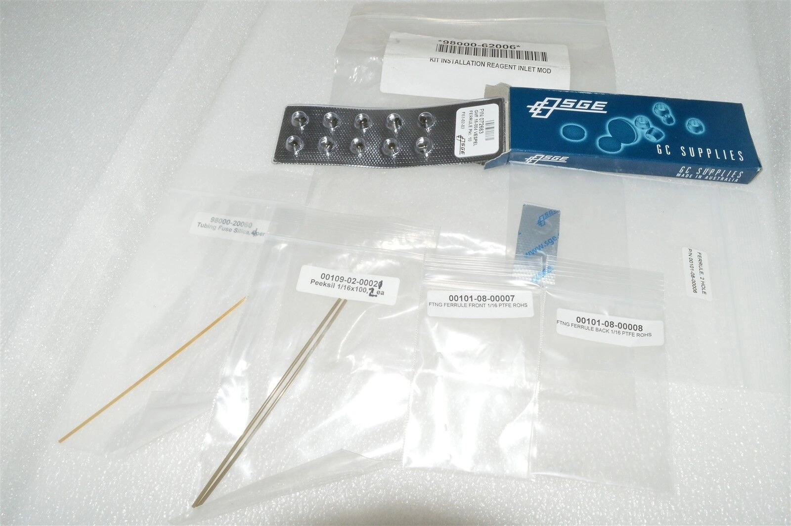 Thermo SGE LC/MS Supplies Kit Installation Reagent