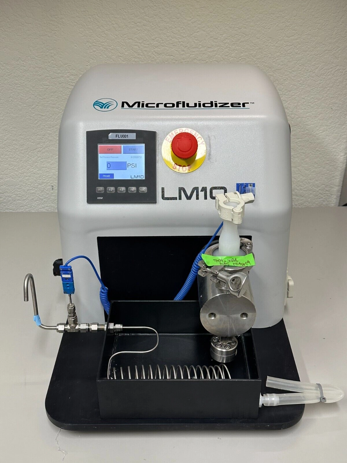 Microfluidics Microfluidizer LM10 Lab Homogenizer 