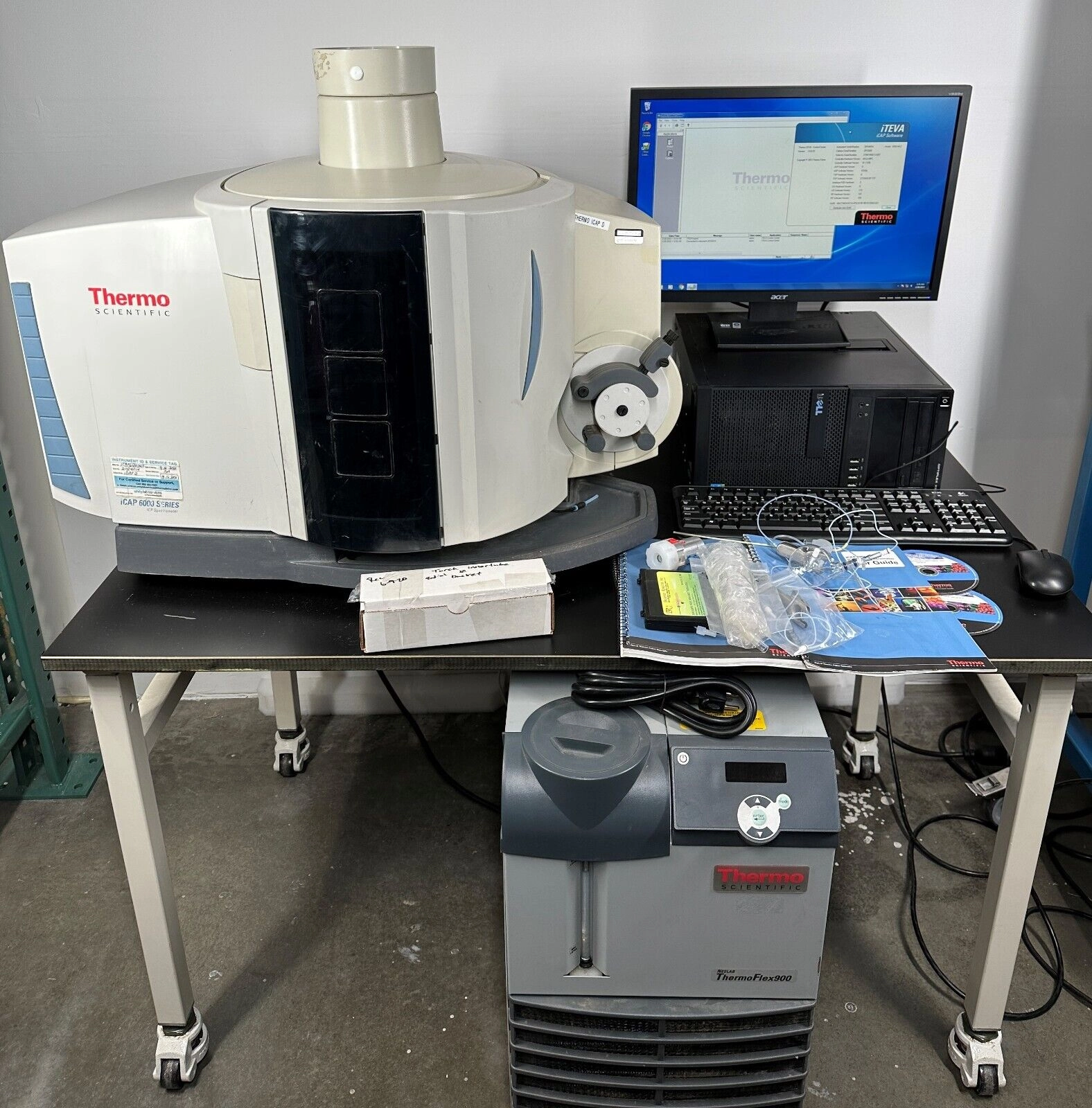 Thermo ICAP 6500 Duo ICP Spectrometer with chiller
