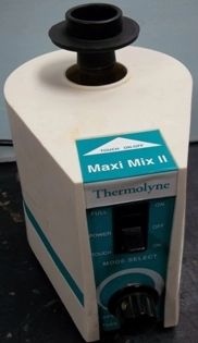 THERMOLYNE MAXI MIX II, MODEL: M37615, NO: 871981149832, VOLTS: 120, AMPS: 045, WATTS: 37, HERTZ: 5