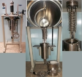 AUTOCLAVE ENGINEERS 4000 ML STIRRING PRESSURE REACTOR ZIPPER CLAVE JACK STAND MOUNTED CERTIFIED BY A