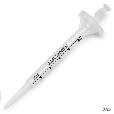 Globe Scientific 1.25mL RV-Pette PRO Dispenser Tip for Repeat Volume Pipettors Sterile BOX/100 3925S