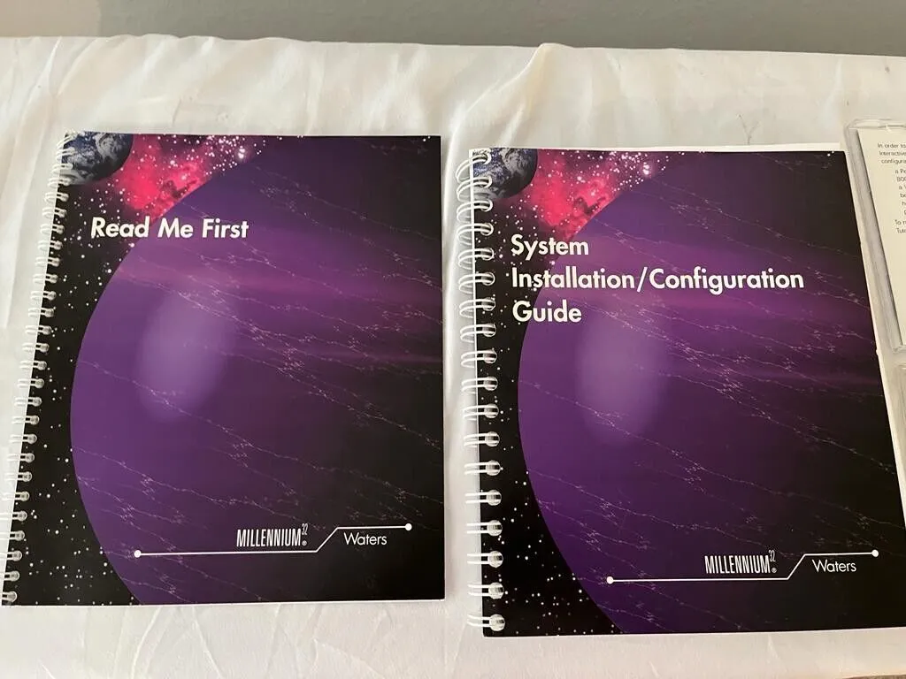 Waters Millenium 32 workstation 3.2 Software + KEY + MANUALS