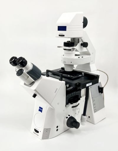 Zeiss Axio Observer D1 Inverted Phase Contrast Fluorescence Trinocular Microscope