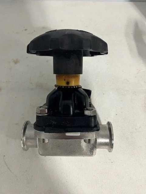 SAUNDERS 1.5" SS DIAPHRAGM VALVE