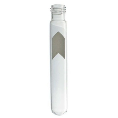 United Scientific 12 ml Overflow Volume Disposable Culture Tubes With Screw-Cap Finish DCTSC-16100