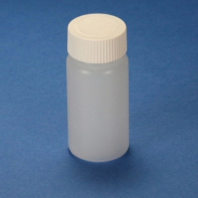 Globe Scientific Scintillation Vial, 20mL, HDPE, with Separate White Screw Cap CS/1000 101010