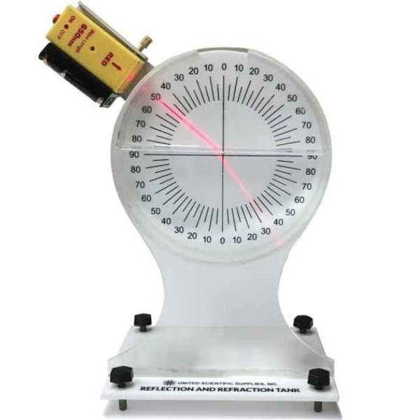 Optics Refraction Ruler United Scientific Reflection & Refraction Demonstrator (Qty 1) RRT002 ...