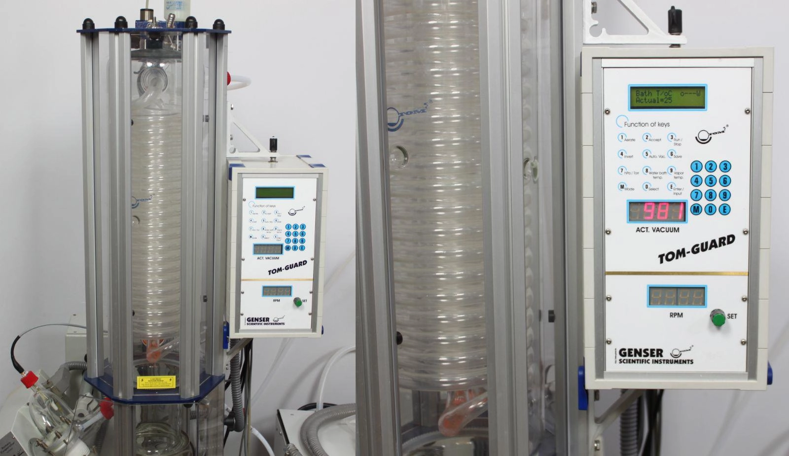 Genser PILOTVAP 10 Rotary Evaporator Rotovap with CS20 Chiller & Vacuum Pump