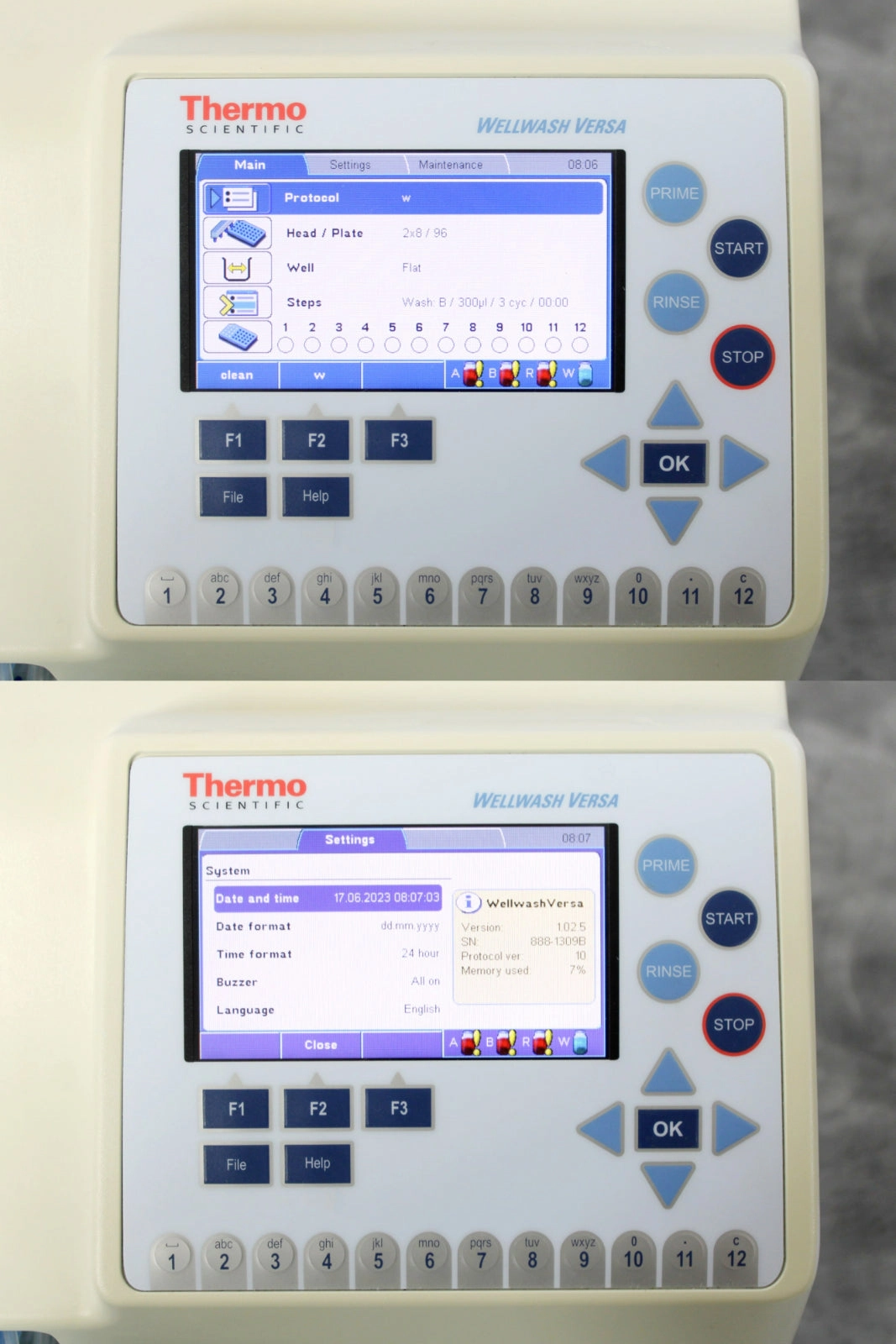 Thermo Fisher Scientific Wellwash Versa Microplate Washer 2x8 Wash Head