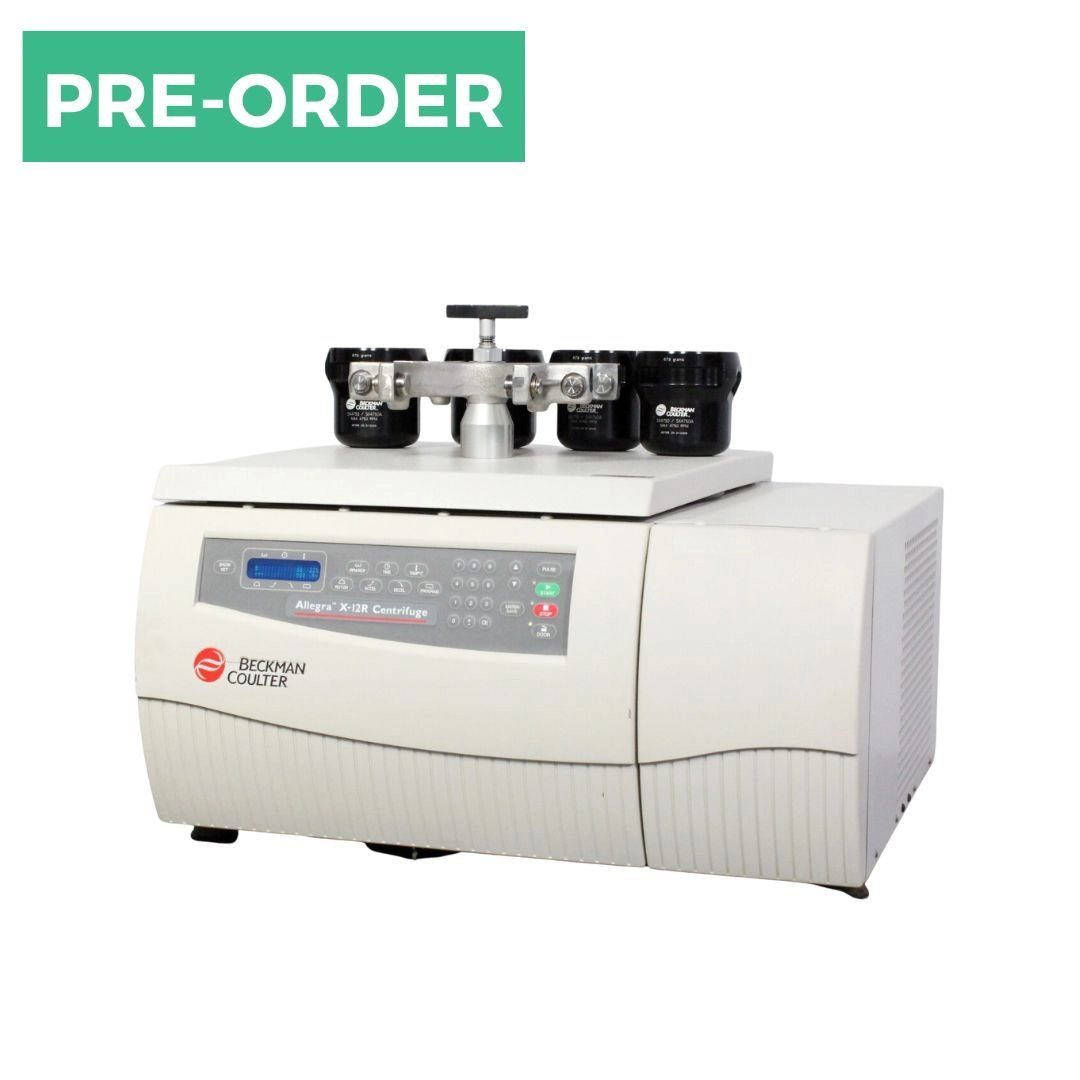 Beckman Coulter Allegra X12R Refrigerated Benchtop Centrifuge w Swing