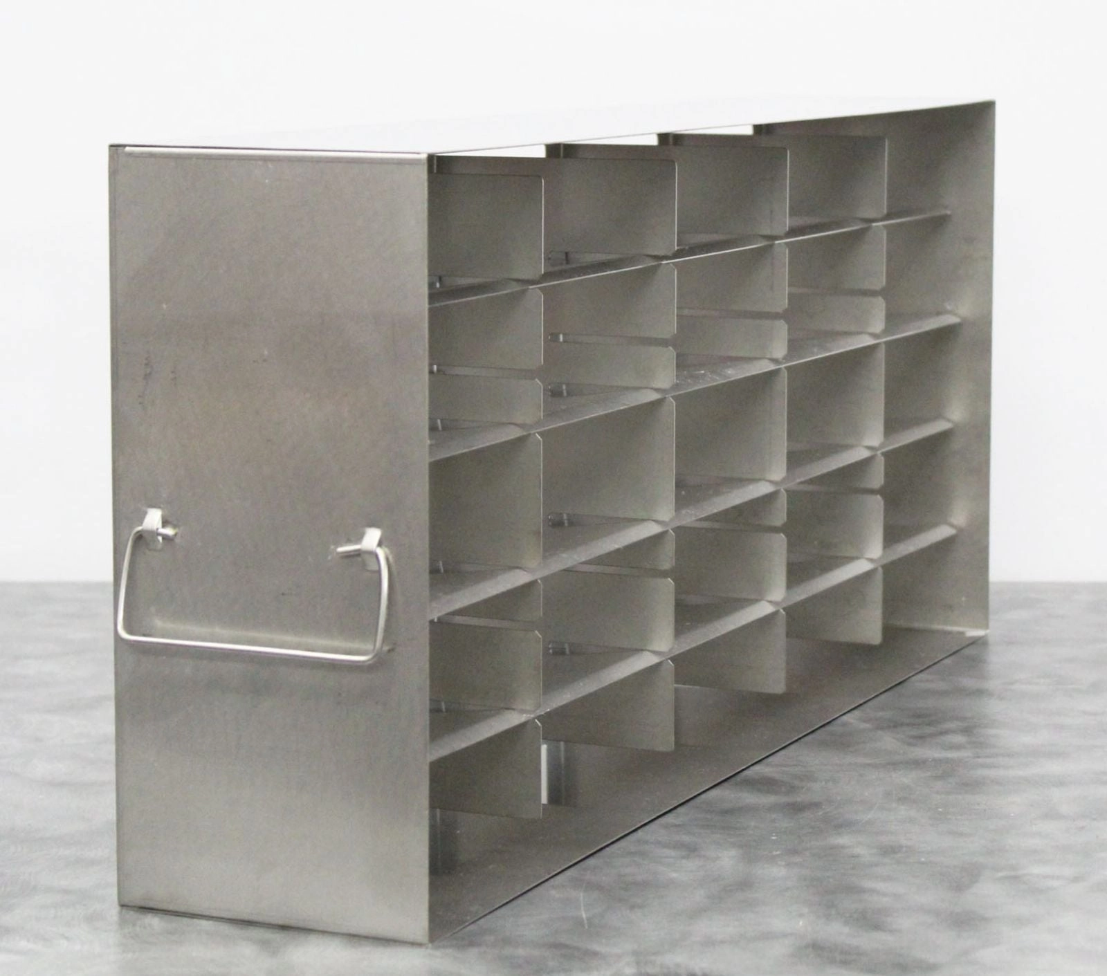 Ult Freezer Racking ULT Freezer Rack SS w/ 25 Sections & Adjustable Shelves 26-¾ Lx5-? Wx11 ...
