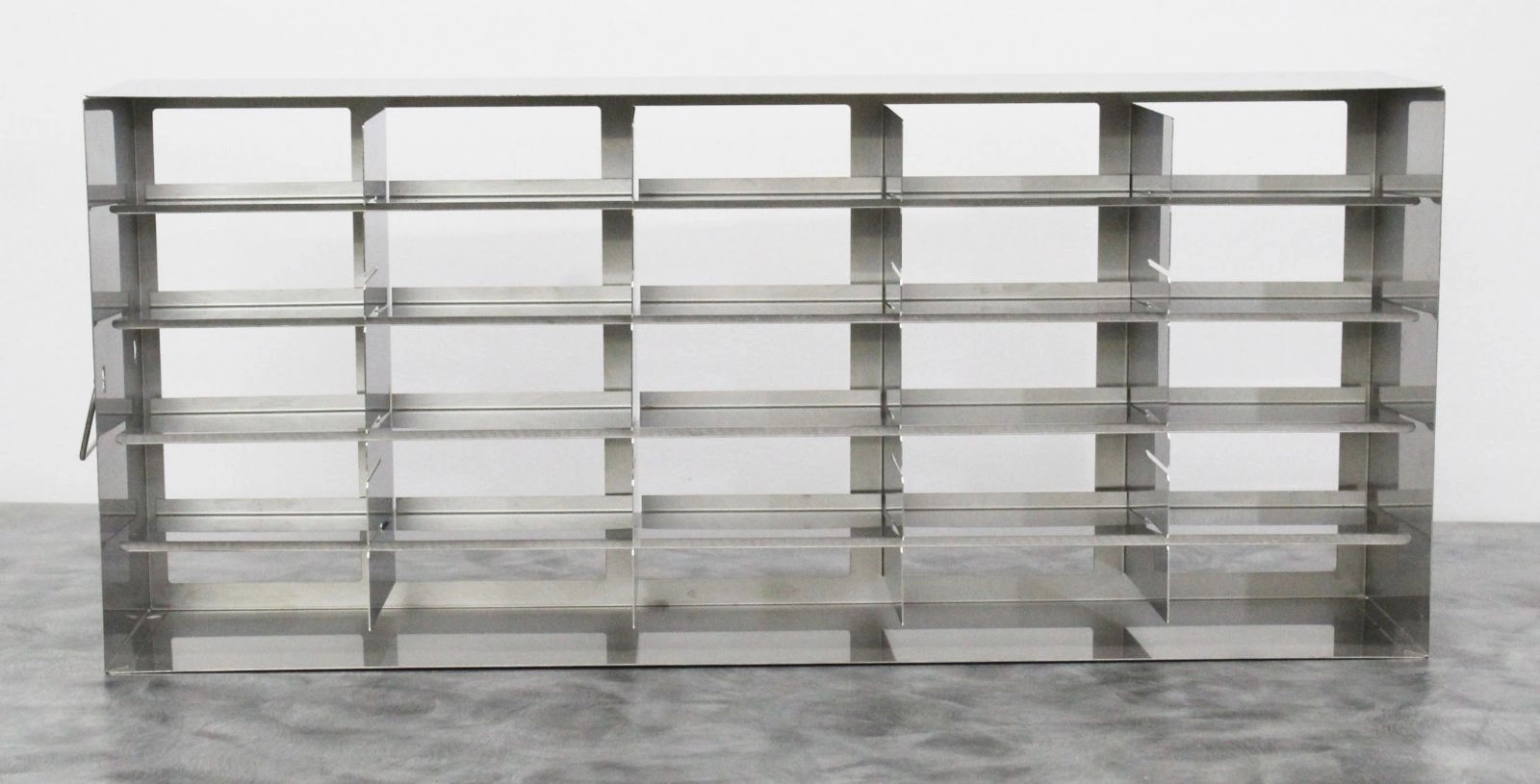 Ult Freezer Racking ULT Freezer Rack SS w/ 25 Sections & Adjustable Shelves 26-¾ Lx5-? Wx11 ...