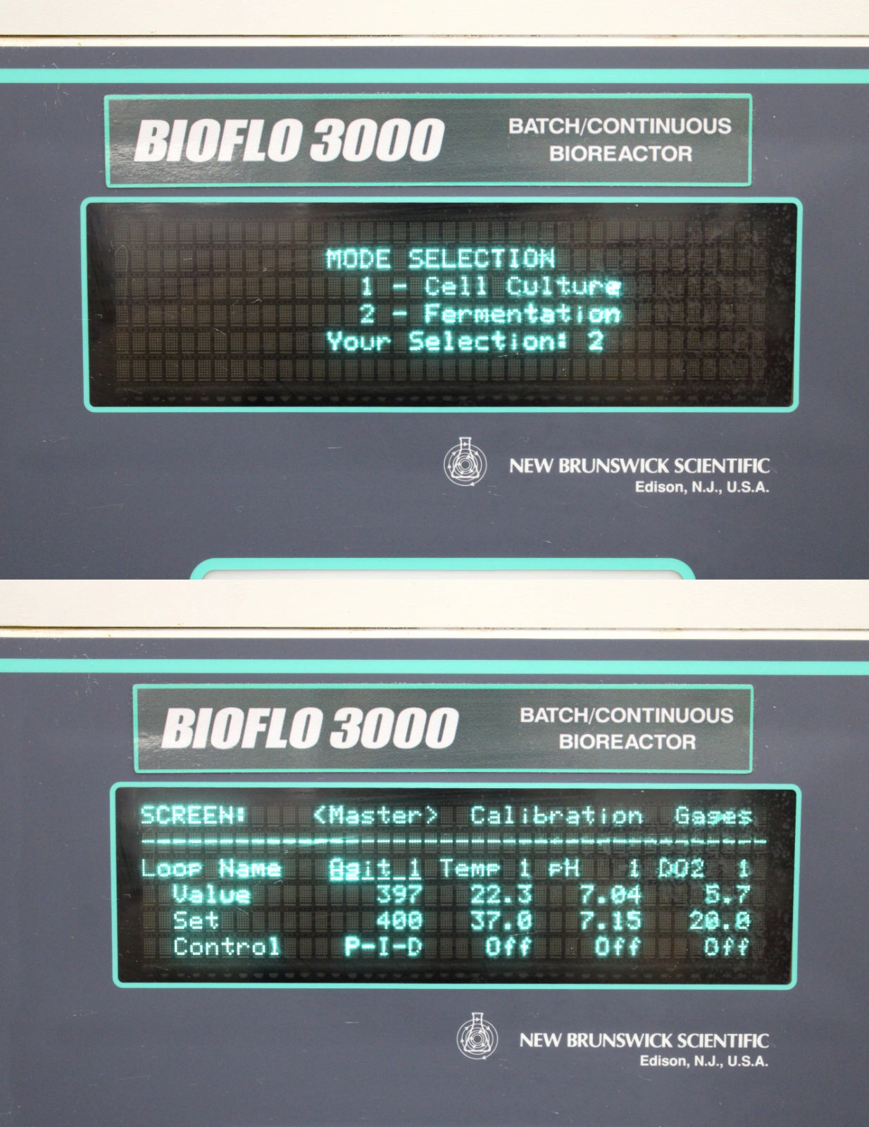 New Brunswick BioFlo 3000 Bioreactor & 5L Stainless Steel Vessel Temp