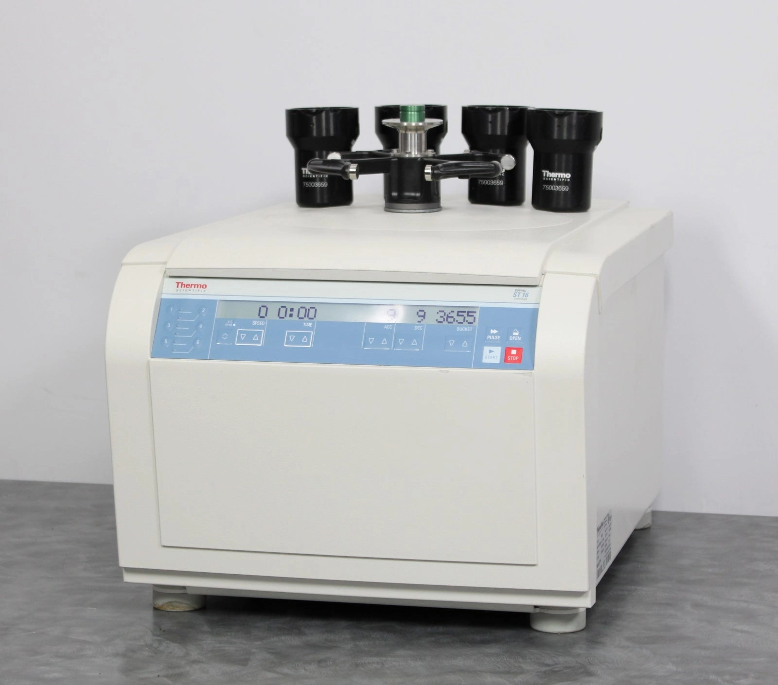 Thermo Scientific Sorvall ST 16 Benchtop Centrifuge w/ TX-200 Rotor &amp; Buckets