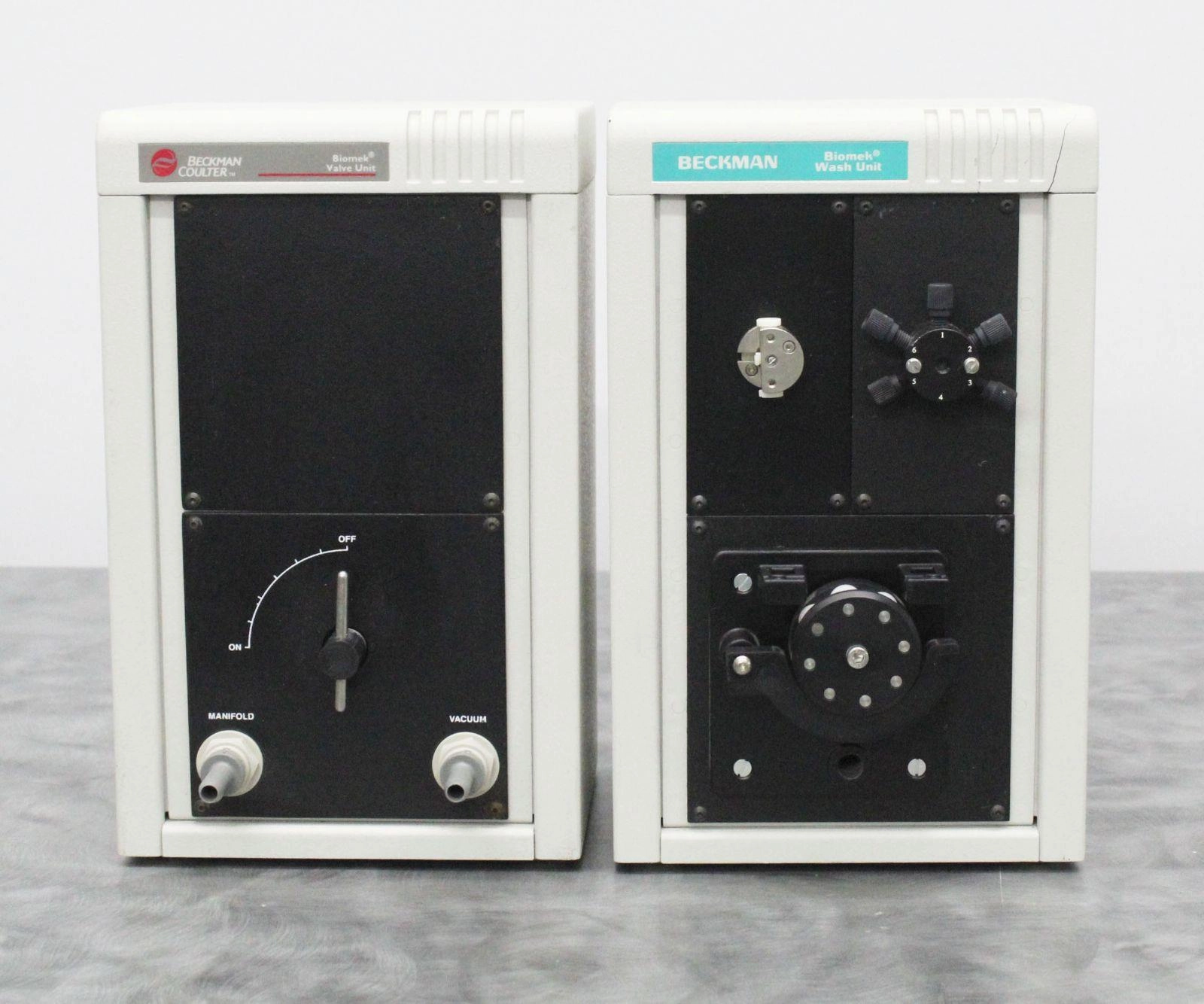 Beckman Coulter Biomek 719657 Valve Unit and Beckman Coulter 2000 Wash Unit