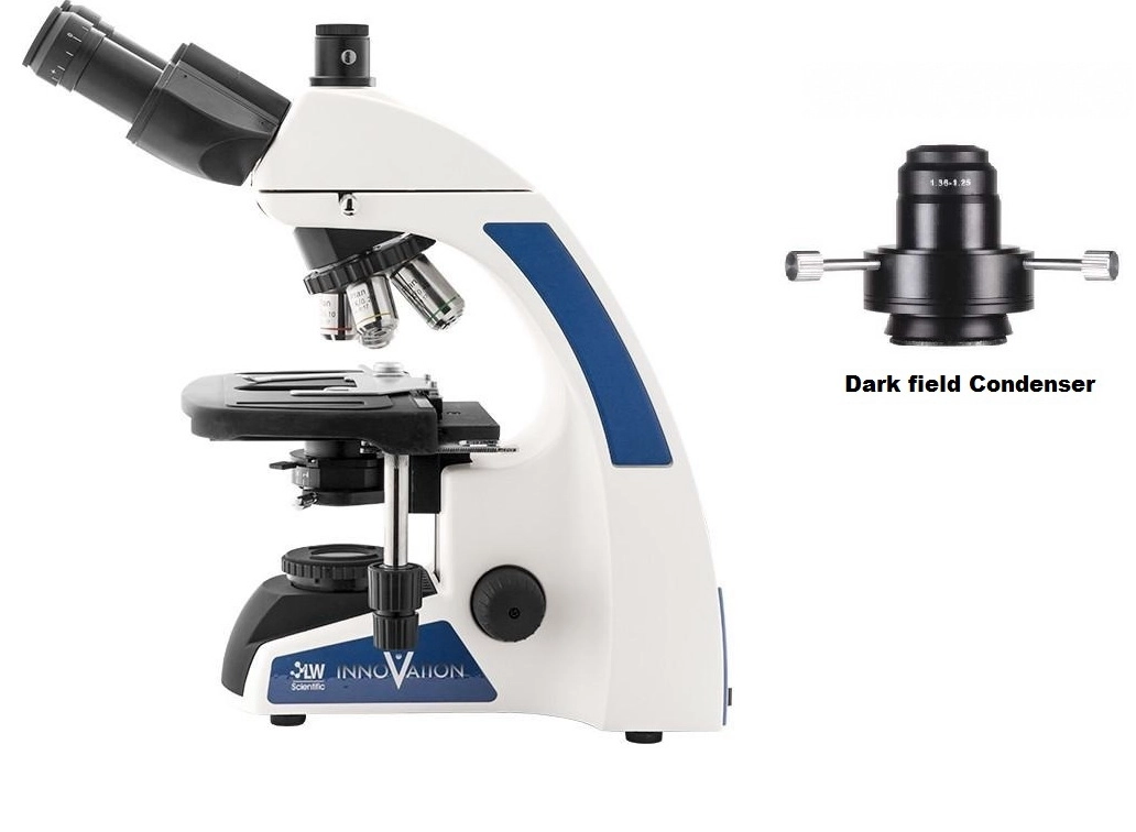 LW Innovation Infinity Darkfield Trinocular Microscope