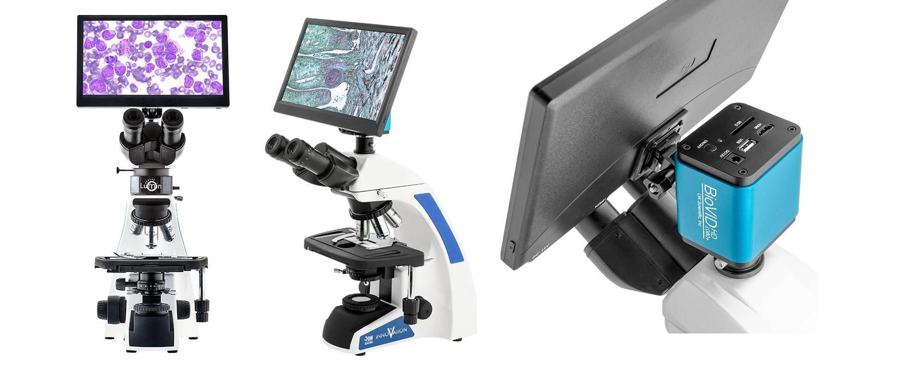 LW Innovation Infinity BioVIEW Trinocular Microscope