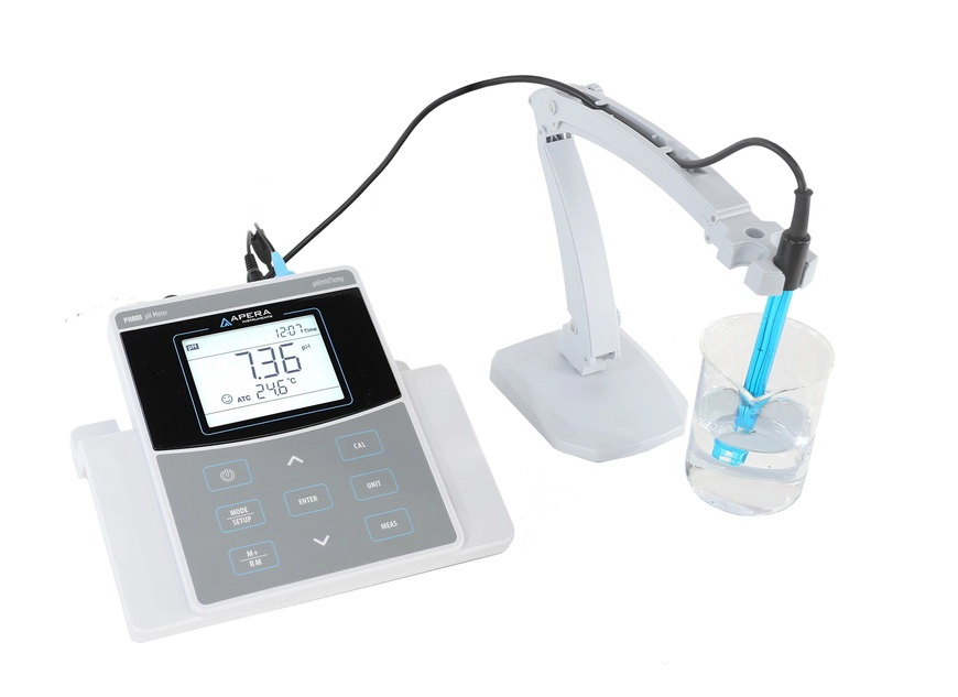 Apera PC800 Digital Benchtop pH-Conductivity Meter