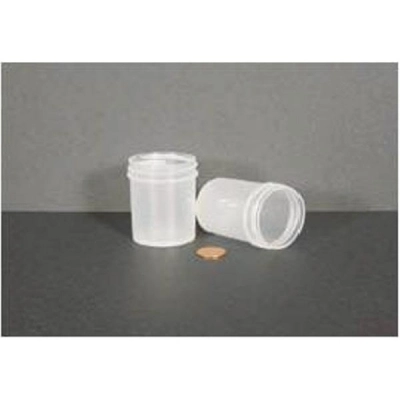 Globe Scientific Jar, Wide Mouth, 60mL (2oz), PP, 48mm Opening, 1 5/8 x 2 5/16" CS/585 6371