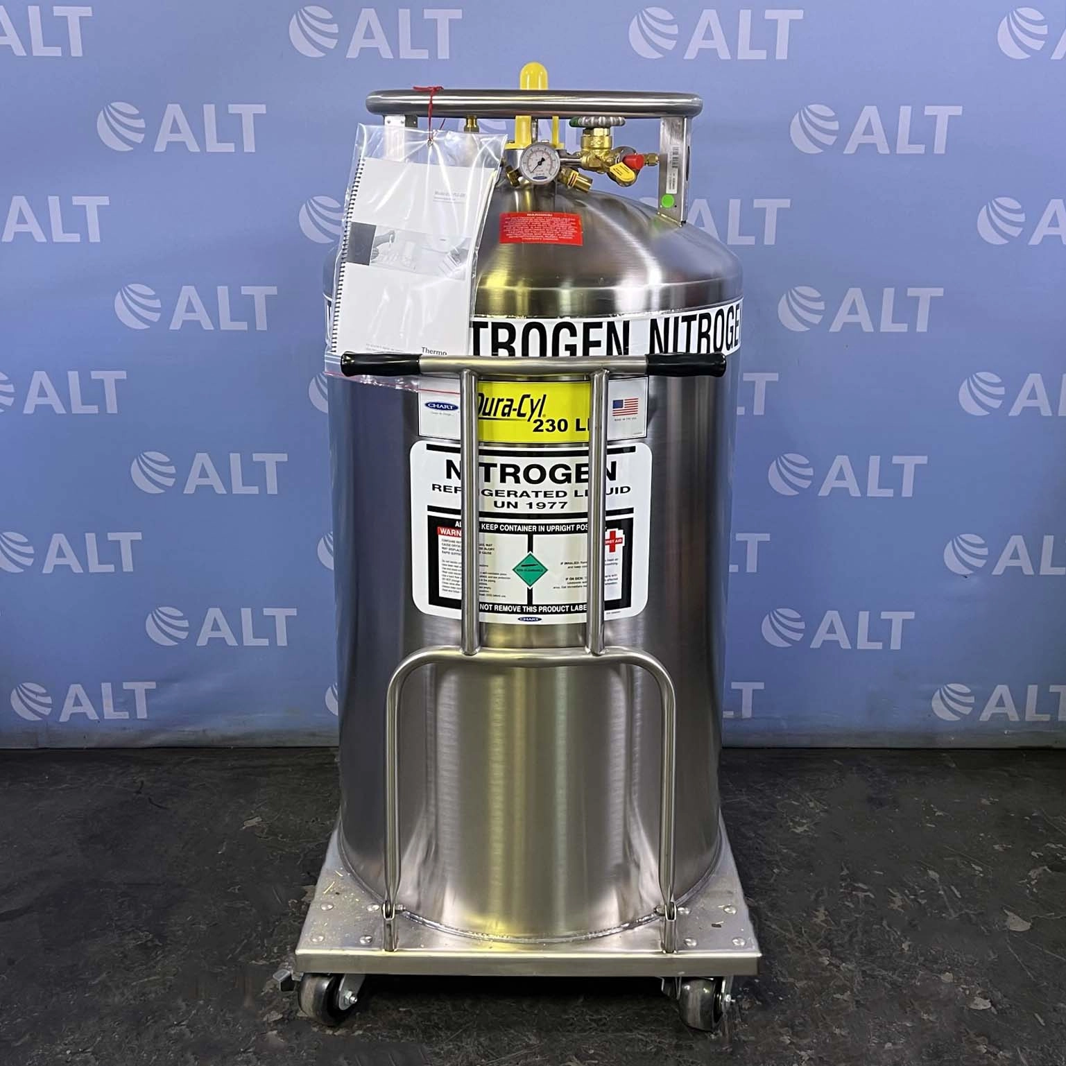 U.S. Solid 3 L Liquid Nitrogen Tank LN2 Storage Container Dewar 